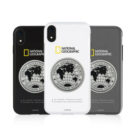 【訳あり アウトレット】 iPhone SE (第3世代) ケース カバー National Geographic Global Seal Metal-Deco Case [iPhone SE3/SE2/11 Pro/11/11 Pro Max/XS/X/XR/XS Max/8 Plus/7Plus/8/7]