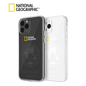 アイフォン 12 ケース mini 耐衝撃 ハードケース National Geographic Global Seal JellHard Caseiphone 12 pro カバー iphone 12 mini ケース 背面 透明 ロゴ ハード ナショナルジオグラフィック ナショジオ [公式ライセンス品]