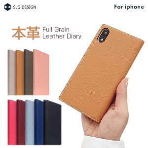 �y�󂠂� �A�E�g���b�g�z iPhone 11 Pro �P�[�X SLG Desig Full Grain Leather Case �i�t���O���C�����U�[�P�[�X�j �蒠�^ / �{�v