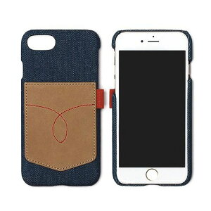 iphoneSE ��2���� se2 �P�[�X iPhone 8/7�P�[�X ZENUS Denim Vintage Pocket Bar�i�[�k�X �f�j���r���e�[�W�|�P�b�g�o�[�j�A�C�t�H�� �{�v �J�o�[ �o�[�^�C�v �J�[�h���[��