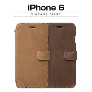 �y�󂠂� �A�E�g���b�g�z iPhone6s/6 �P�[�X ZENUS Vintage Diary�i�[�k�X �r���e�[�W�_�C�A���[�j�A�C�t�H��