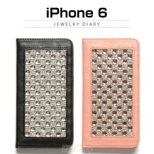 y󂠂 AEgbgz iPhone6s/6 P[X ZENUS Jewelry Diaryi[kX WG[_CA[jACtH