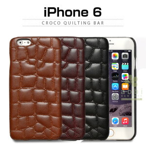 �y�󂠂� �A�E�g���b�g�z iPhone6s/6 �P�[�X ZENUS Croco Quilting Bar�i�[�k�X �N���R�L���e�B���O�o�[�j�A�C�t�H��