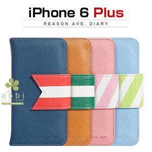 �y�󂠂� �A�E�g���b�g�z iPhone6 Plus �P�[�X Happymori Reason Ave. Diary �i���[�Y���A�x�j���[�_�C�A���[ �j�A�C�t�H��