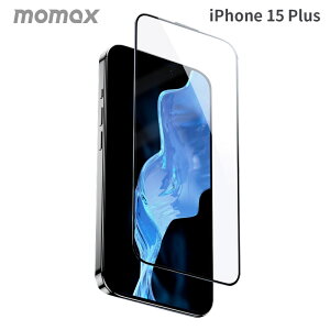 アイフォン15プラス専用 iPhone 15 Plus momax GlassPro+ 強化 ガラスフィルム クリア 全面保護 ディスプレイ保護 硬度9H ガラス 指紋防止 さらさら 飛散防止 安心 透明感 画面 保護フィルム モーマッ