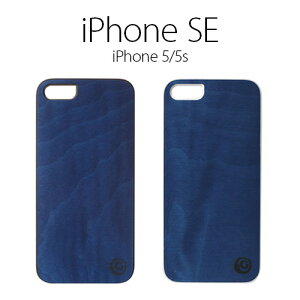 iPhone SEi1j/5s/5 P[X P[X [VR] Man & Wood Real wood case Vivid Midnight Blue (}AhEbh ~bhiCgu[jubN/zCgt[ ؖ ؂̃P[X ؐ EbhP[X X