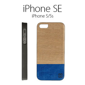 iPhone SE（第1世代）/5s/5 ケース 天然木 Man&Wood Real wood case Harmony Dove（マンアンドウッド ダブ）ブラックフレーム 木目 木のケース 木製 ウッドケース ウッドプレート スマホケース カバー ハードケース アイフォン アイホン