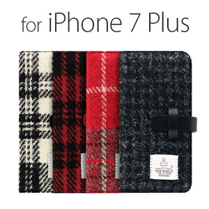 �y�󂠂� �A�E�g���b�g�z iPhone 8 Plus / 7 Plus �P�[�X SLG Design Harris Tweed Diary�i�n���X�c�C�[�h�_�C�A���[�j �蒠�^ / �{�v / �n���X�c�C�[�h