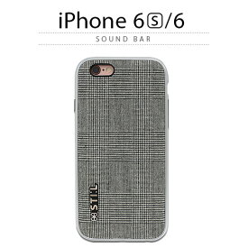 iPhone6s ケース STI:L SOUND Bar(スティール サウンドバー） グレー チェック スピーカー スマホケース iPhone6s iPhone6sPlus iPhoneカバー おしゃれ 人気 通販 かわいい 可愛い アイフォン6s アイホン6s