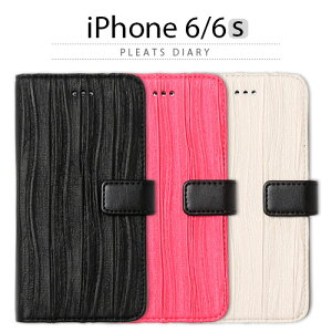 �y�󂠂� �A�E�g���b�g�z iPhone6s �P�[�X �蒠�^ ZENUS Pleats Diary�i�[�k�X �v���[�c �_�C�A���[�j�A�C�t�H�� iPhone6