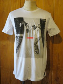 ■GLOBE（グローブ）■PATTON'S T-SHIRTS■ホワイト■（MENS)S/Mサイズ