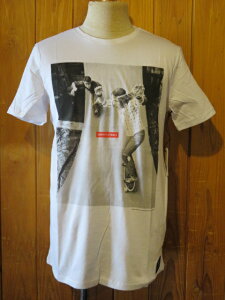 ��GLOBE�i�O���[�u�j��PATTON'S T-SHIRTS���z���C�g���iMENS)S/M�T�C�Y