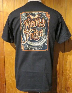 [BORN FREE MOTORCYCLE SHOW] �C�x���g����T�V���c BORN FREE 12 SONNY BOY TEE���u���b�N���i�����Y�jS/M/L�T�C�Y��USA���t���i