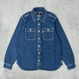Deus Ex Machina(デウス エクス マキナ) BOSTON DENIM SHIRT BLUE INDIGO（メンズ）S/M/Lサイズ