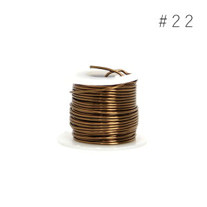 Artistic Wire アーティスティックワイヤー ミニスプールス アンティークブラス #22 メール便/宅配便可 aw-s-ab-22