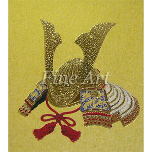 シャドープリント「かぶと金」FA17-61 メール便/宅配便可