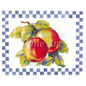 シャドープリント「りんご」FA18-100 メール便/宅配便可