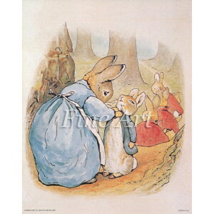 シャドープリント「ほら、きちんとね!(8×10インチ)」FA18-223 メール便/宅配便可