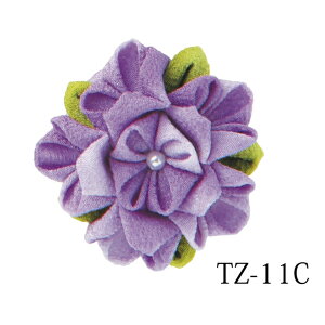 オリムパス はじめてのつまみ細工キット あじさいのブローチ TZ-11C メール便/宅配便可