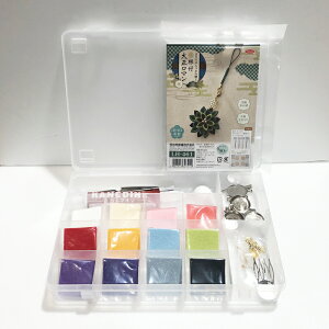 ABCクラフトがおすすめします スターターセットと大正ロマンつまみ細工キット(市松) abc-sg-set1