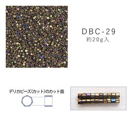 MIYUKI デリカビーズ カット DBC-29 ニッケルメッキAB 20g メール便/宅配便可 dbc-29-20g
