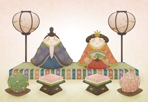 ABCクラフトオリジナル シャドープリント 「ももの節句」 AJB-2 メール便/宅配便可