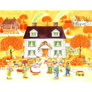 シャドープリント ABCクラフトオリジナルシャドープリント 四季の詩3 秋 メール便/宅配便可