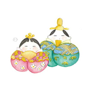 シャドープリントプロヴァンス シャドープリント 「お雛様」 YUS16 メール便/宅配便可