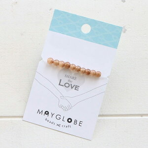 �n���h���C�h �K���X�r�[�Y �~�` �Z�s�A×�u���E���O���b�^�[ Handmade Glass beads Round Sepia×BrownGritter XB00082 ���[����/��z�։�