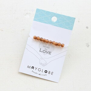 �n���h���C�h �K���X�r�[�Y �~�` �g�p�[�Y×�u���E���O���b�^�[ Handmade Glass beads Round Topaz×BrownGritter XB03370 ���[����/��z�։�