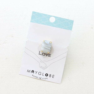 nhCh KXr[Yigtj ` O[×zCg Handmade Glass beads Rectangle Gray×White XS03361 [/z։
