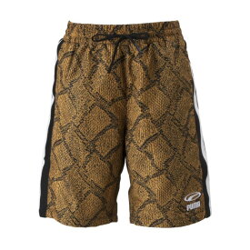 【PUMA ウェア】 M SNAKE PACK LUXTG WOVEN SHORT 579909　03サンフラワー