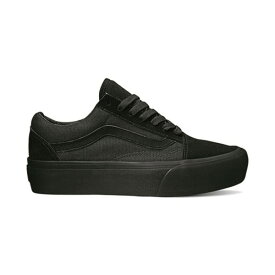 【VANS】OLD SKOOL PLATFORM ヴァンズ オールドスクール プラットフォーム VN0A3B3UBKA　BLACK/BLACK