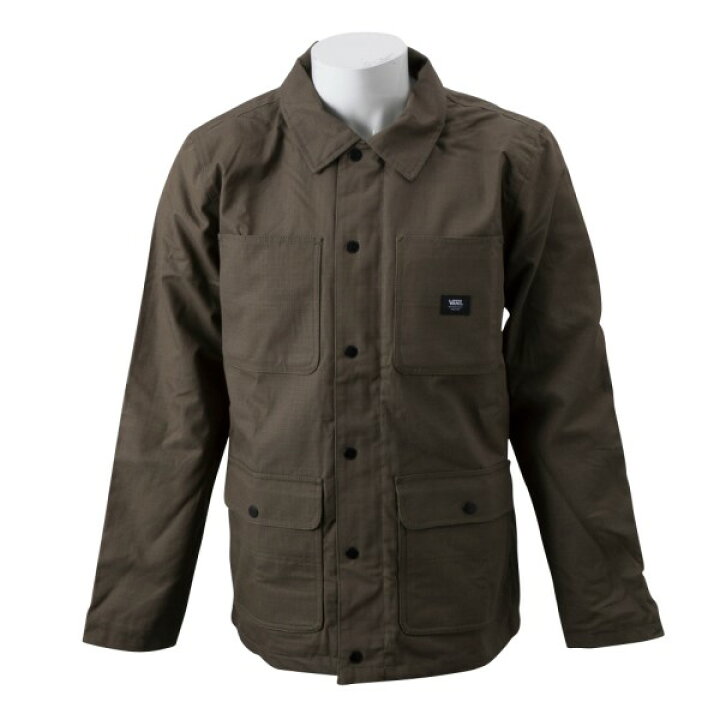 楽天市場】【VANSウェア】DRILL CHORE COAT LINED ヴァンズ ドリルチョアコート VN0A456ZTTD GRAPE LEAF (RIP : ABC-MART楽天市場店