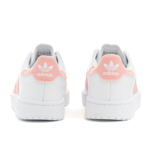 楽天市場 レディース Adidas アディダス Team Court J チームコート Eg90 Abc Mart限定 Wht Pnk Blk Abc Mart楽天市場店