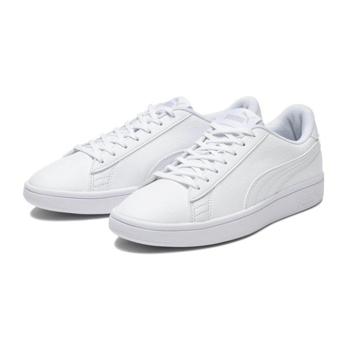 楽天市場 レディース Puma プーマ Puma Smash V2 Bg プーマ スマッシュ V2 Bg Abc Mart限定 01white White Abc Mart楽天市場店