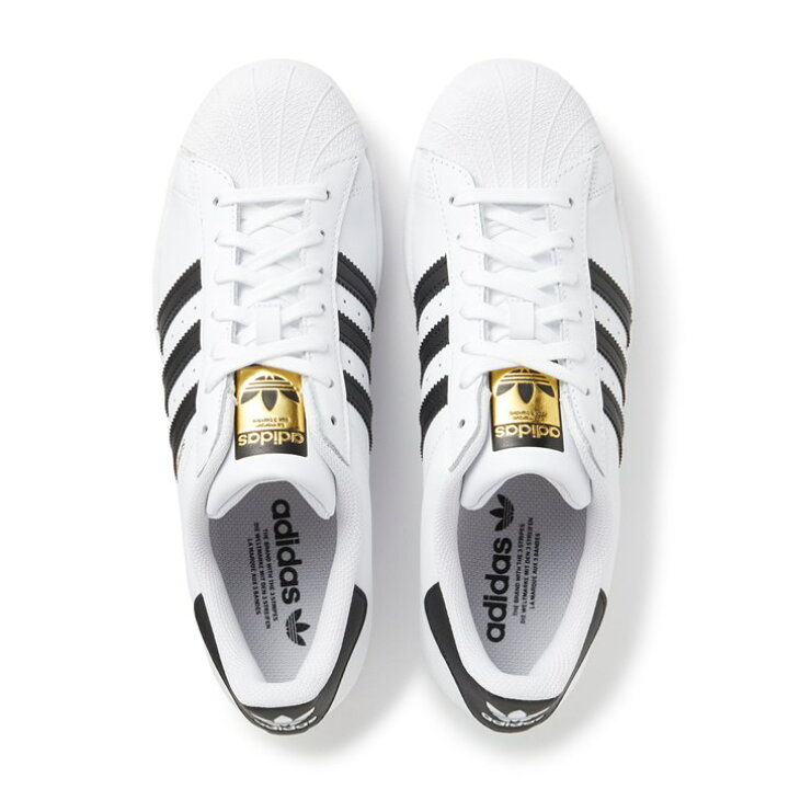 楽天市場 Adidas アディダス スニーカー Superstar スーパースター Eg4958 Wht Blk Abc Mart楽天市場店