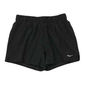 レディース【SAUCONYウェア】 サッカニー W DUSTCLOUD 7 2-1 SHORT ウィメンズ　ダストクラウド 7 2-1 ショーツ SAW800319-BKBG BLK/BRZ GRN