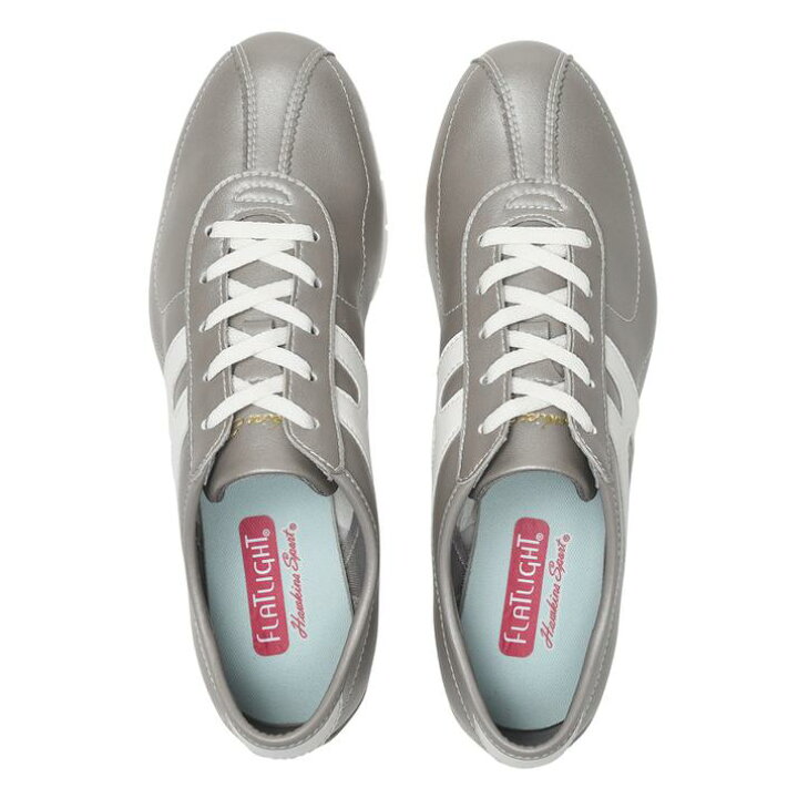 楽天市場 レディース Hawkins ホーキンス Ina フラットライト スニーカー Hw255 Fr Gray Abc Mart楽天市場店