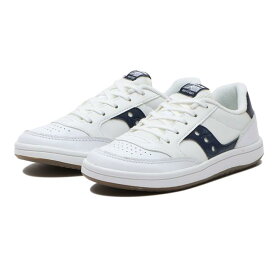 キッズ【SAUCONY】 (17-21)JAZZ COURT ジャズ コート SK264397 WHITE/NAVY