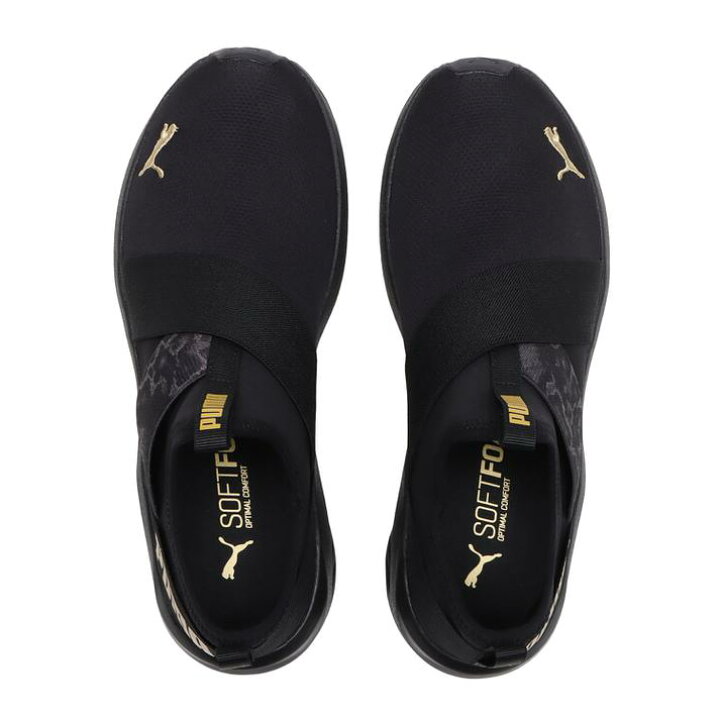 楽天市場 レディース Puma プーマ W Prowl Slip On Animal プラウル スリッポン アニマル Abc限定01bk T Gold Abc Mart楽天市場店