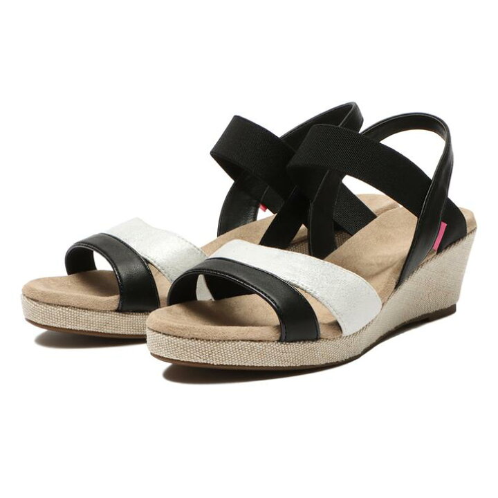 楽天市場 レディース Abc Select Wedge Sandal 5 ウエッジサンダル 5 W05 Black Silver Abc Mart楽天市場店 楽天市場 レディース Abc Select Wedge Sandal 5 ウエッジサンダル 5 W05 Black Silver Abc Mart楽天市場店