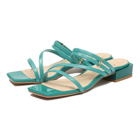 レディース 【JOLI ENCORE】 ジョリー　アンコール CUP HEEL LINESANDAL 2.5 カップヒールラインサンダル2.5 JE-3073 TURQUOISE