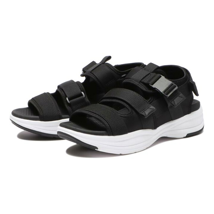 楽天市場 Abc Select エービーシーセレクト Snk Sandal スニーカー サンダル S0022 Black White Abc Mart楽天市場店