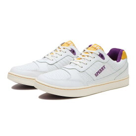 【SPERRY TOPSIDER】 スペリートップサイダー SPERRY CUP ヨット スニーカー STS22314 WHITE/PURPLE