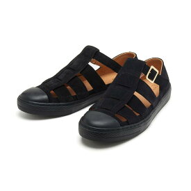 【CONVERSE】 コンバース AS CUP GURKHA-SANDAL SUEDE OX オールスター クップ グルカサンダル スエード OX 38000890 BLACK