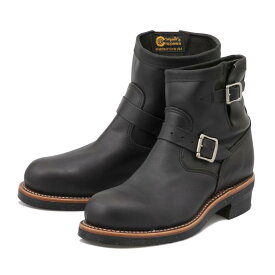 【CHIPPEWA】 チペワ 7 STEEL TOE ENGINEER 7インチ スティールトゥ エンジニアブーツ 1901M10　BLACK WHIRLWIND