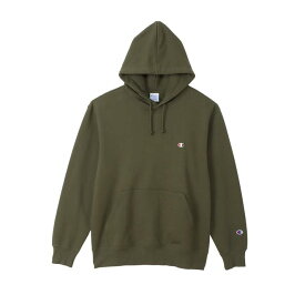 【CHAMPION】 チャンピオン M BASIC CロゴHOODED スウェット C3-W101 ARMYGREEN