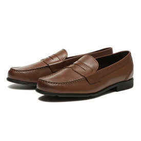 【ROCKPORT】 ロックポート CLASSIC LOAFER PENNY クラシックローファー ペニー RPI-M76444W DK BROWN