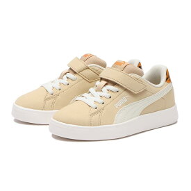 キッズ 【PUMA】 プーマ 17-21COURTFLEX V2 S SD PS コートフレックス V2 S SD PS 391522 ABC-MART限定 *01LIGHT SAND